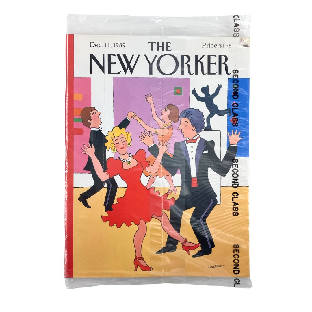 The New Yorker Full Magazine December 11 1989 Dancing Partner VG Sealed No Label