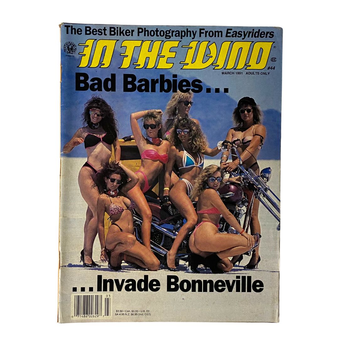 In The Wind Magazine March 1991 The Bonneville Barbies No Label