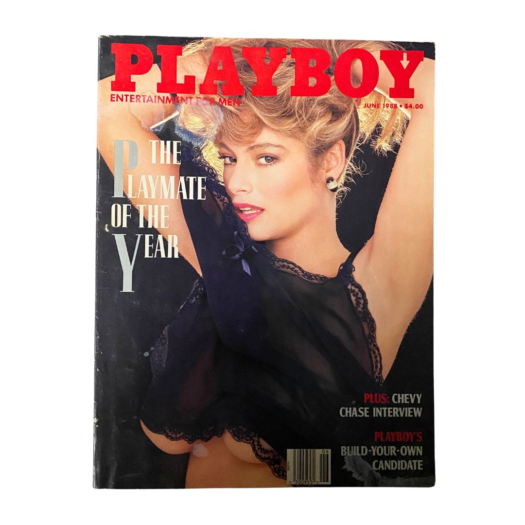 Playboy Magazine June 1988 Playmate Emily Arth w Centerfold No Label