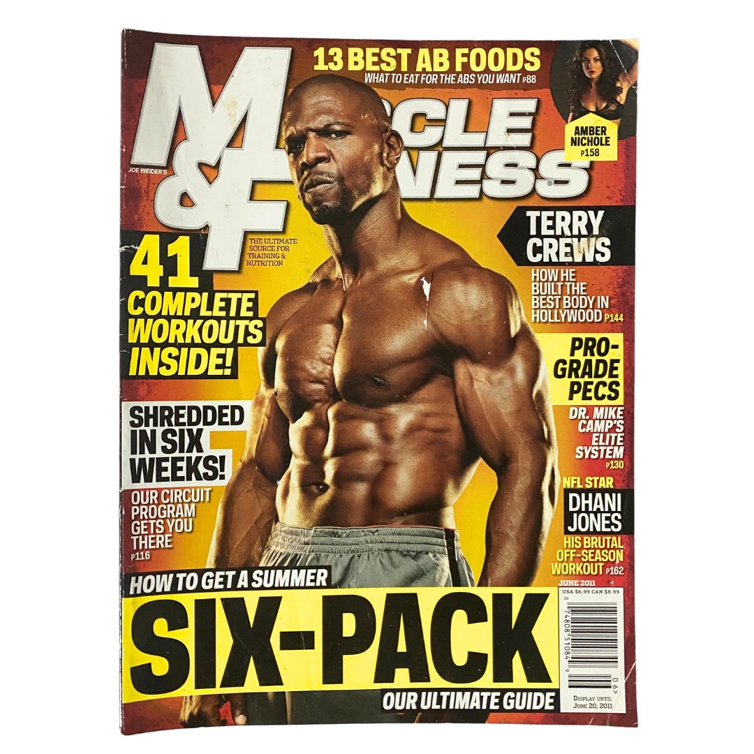 Muscle & Fitness Magazine June 2011 Terry Crews Cover No Label