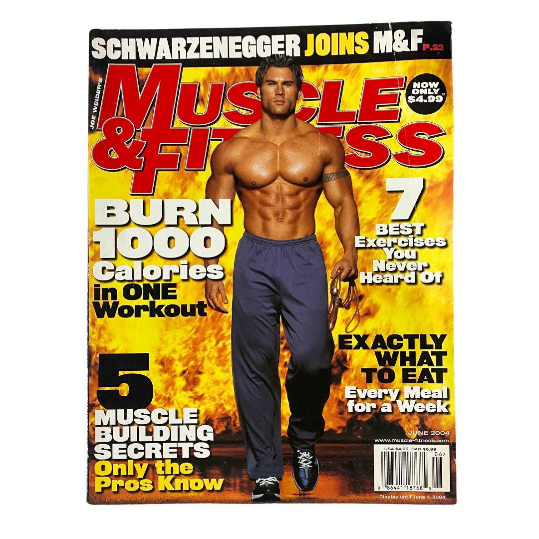 Muscle & Fitness Magazine June 2004 Vol 65 No. 6 Sean Cassidy Cover No Label