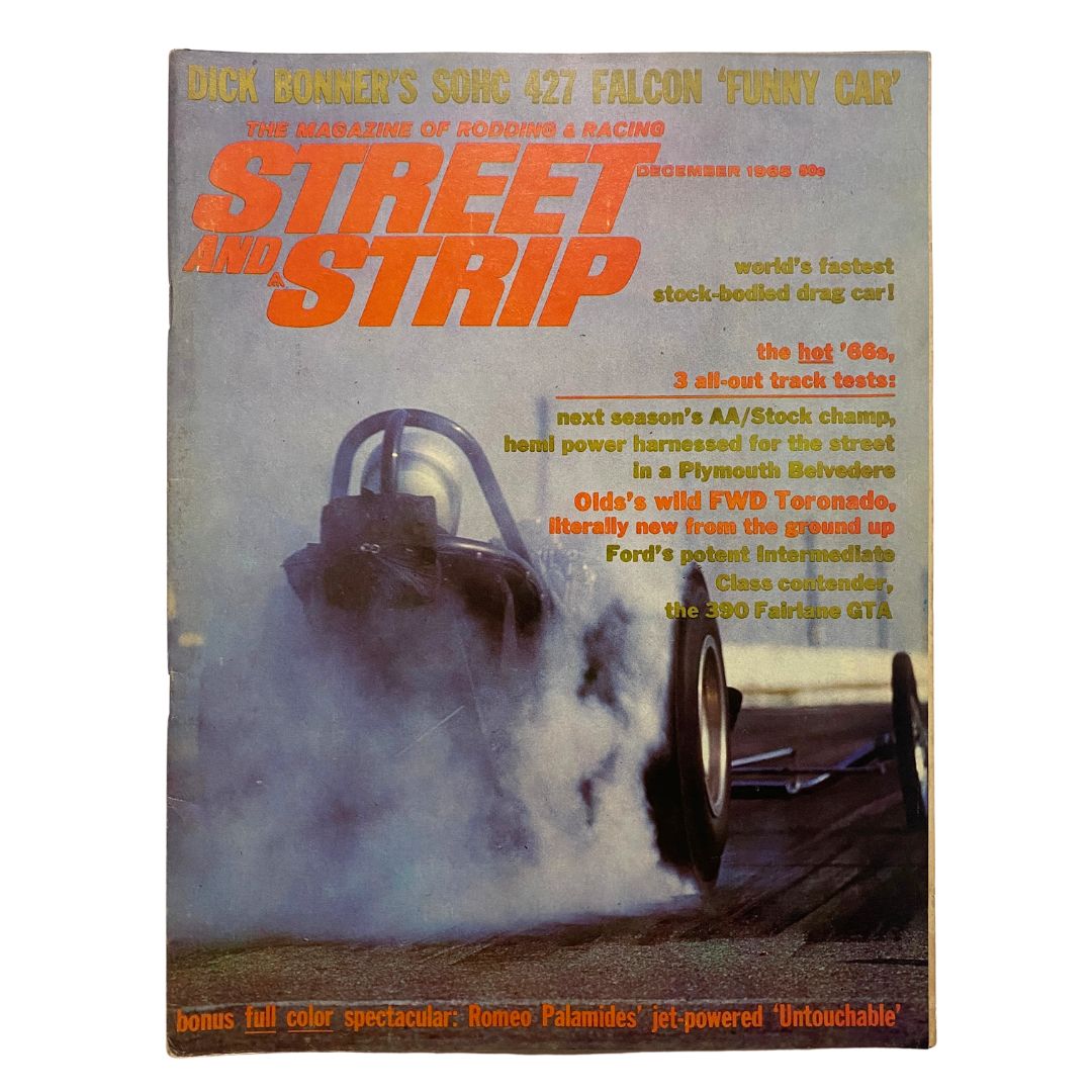 VTG Street & Strip Magazine December 1965 From The Timer's Tower No Label VG