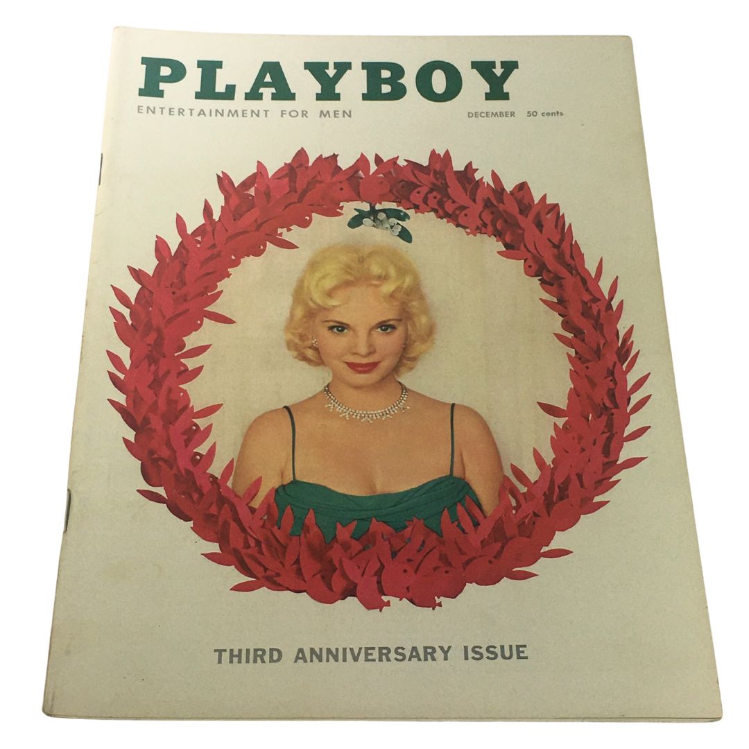 VTG Playboy Magazine: December 1956 - Playmate Linda Winters / No Label