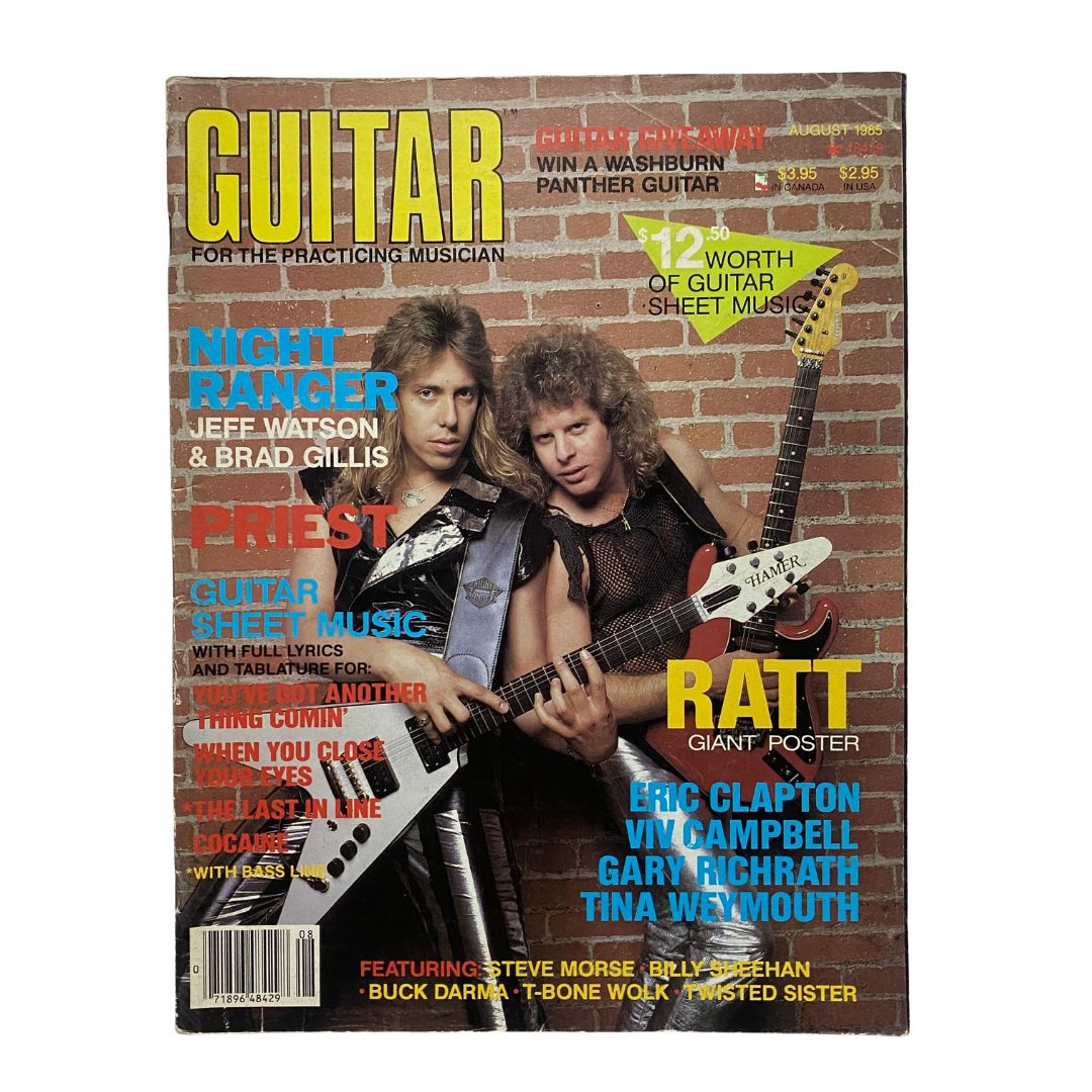 Guitar for the Practicing Musician Magazine August 1985 Jeff & Brad No Label