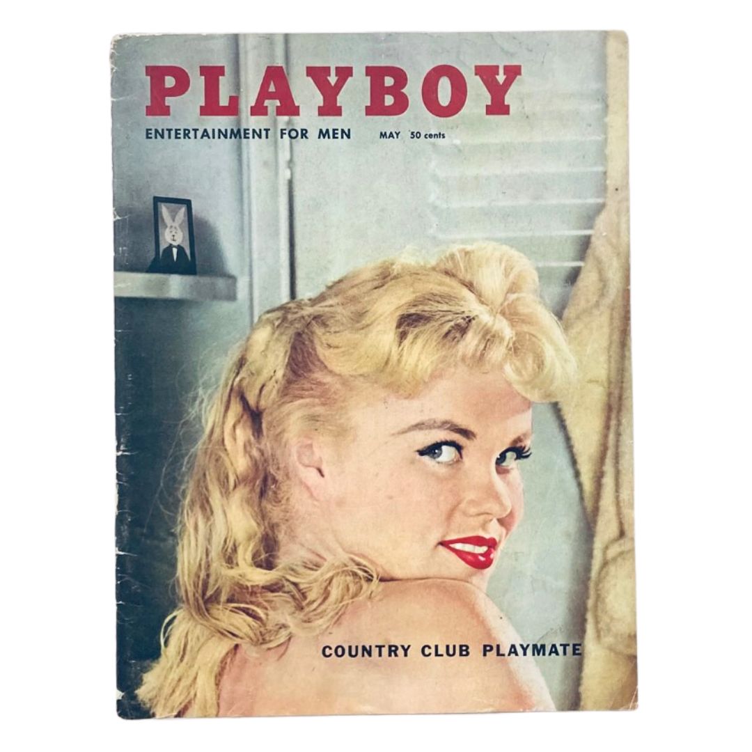 VTG Playboy Magazine May 1958 Cover Girl Corinne Cole No Label