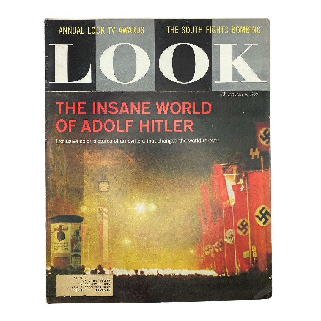 VTG Look Magazine January 6 1959 The Insane World of Adolf Hitler