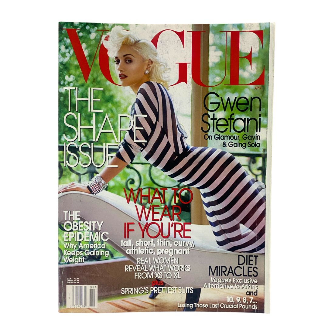 Vogue Magazine April 2004 Gwen Stefani by Steven Meisel No Label