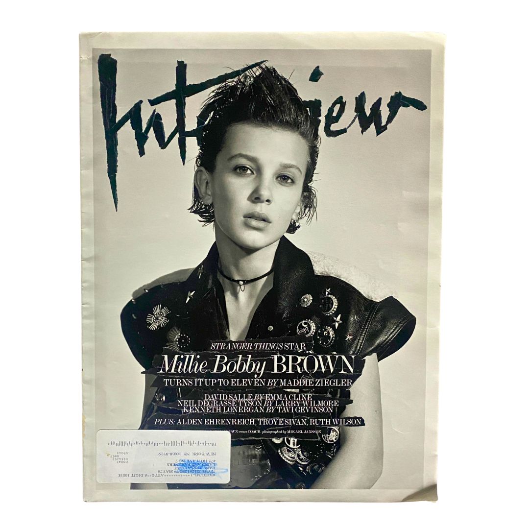 Interview Magazine November 2016 Millie Bobby Brown Stranger Things Star