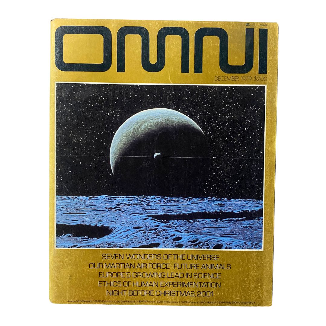 VTG Omni Magazine April 1986 Mood Altering Scents & Love in the 21st Century