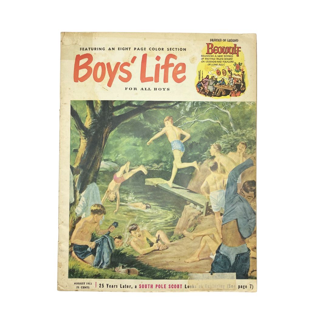 VTG Boys' Life for All Boys Magazine August 1953 High Pressure Civilization