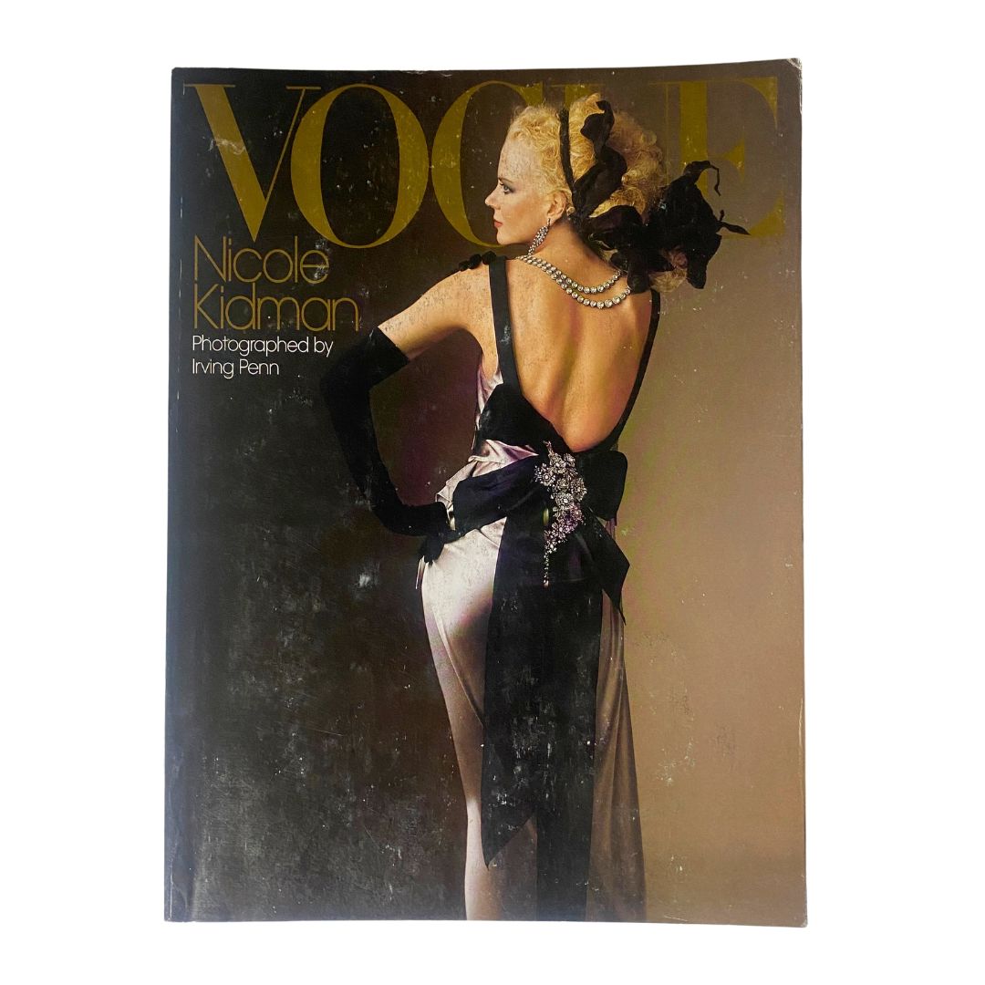 Vogue Magazine May 2004 Actress Nicole Kidman Cover No Label