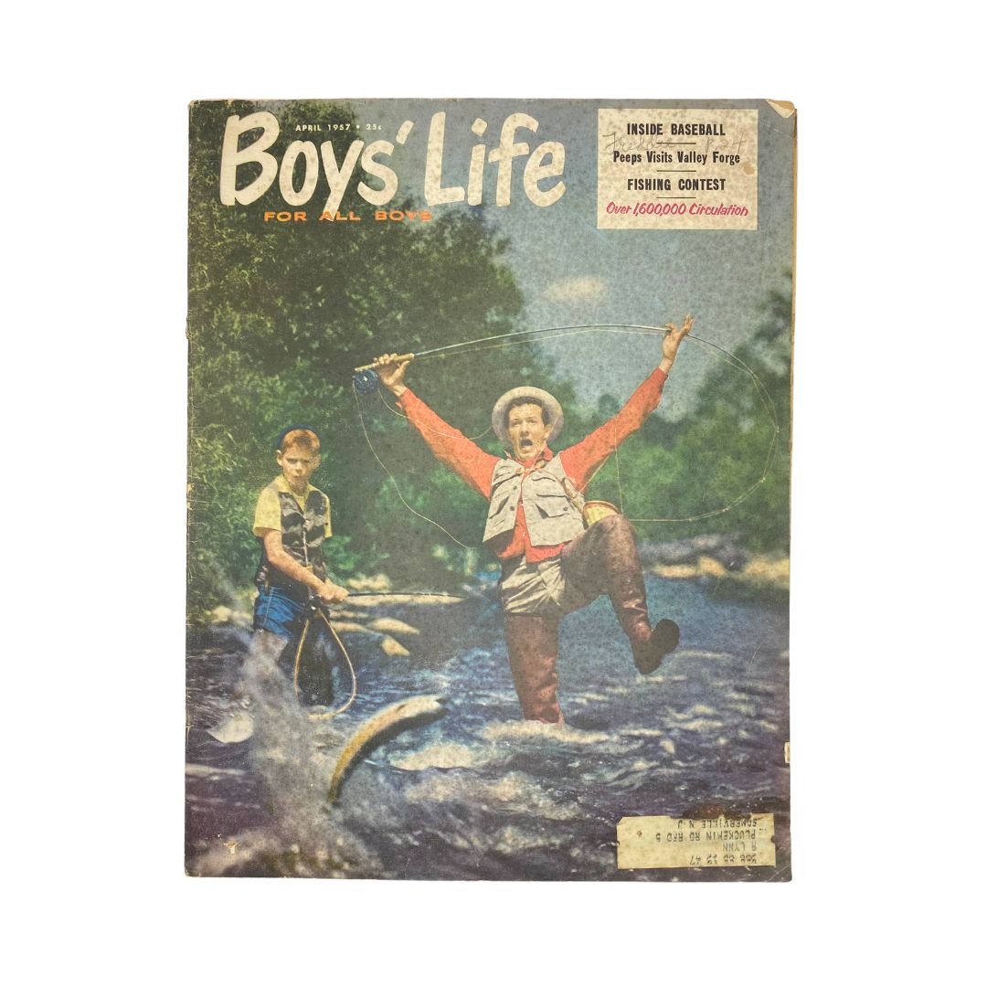 VTG Boys' Life for All Boys Magazine April 1957 Take It From Ozzie Sweet