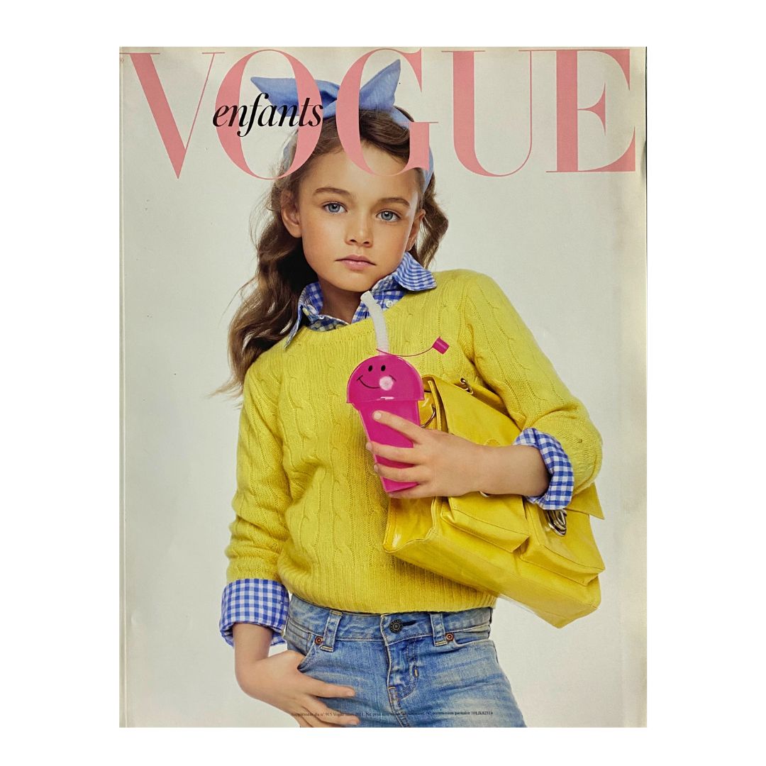 Vogue Paris Enfants Magazine March 2011 Lea for Bambini Kids Cover No Label