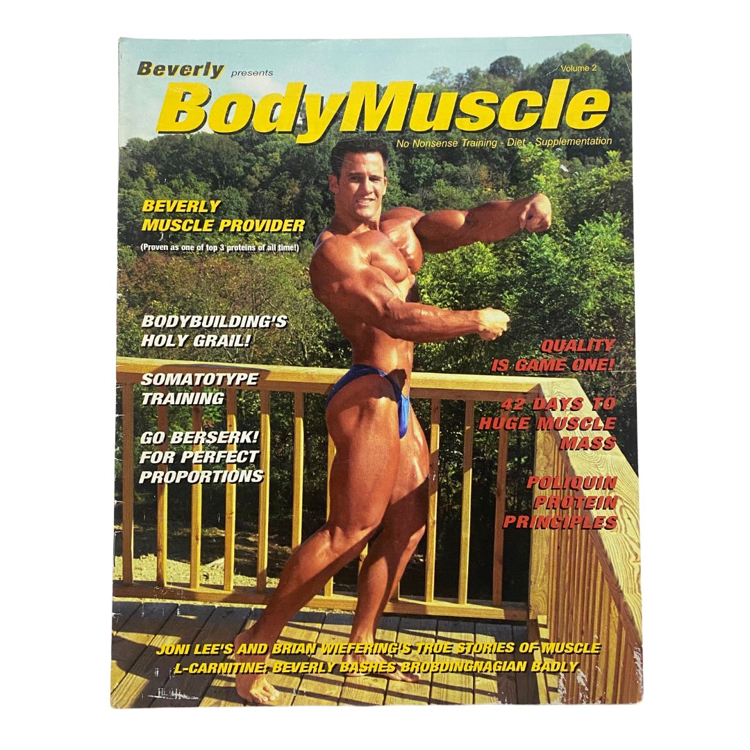 Body Muscle Journal Magazine (MissingYear) Vol 2 Brian Wiefering Cover No Label