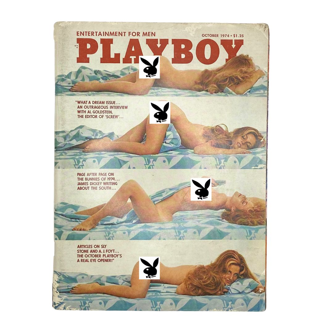 Playboy Magazine October 1974 Playmate Ester Cordet w Centerfold No Label