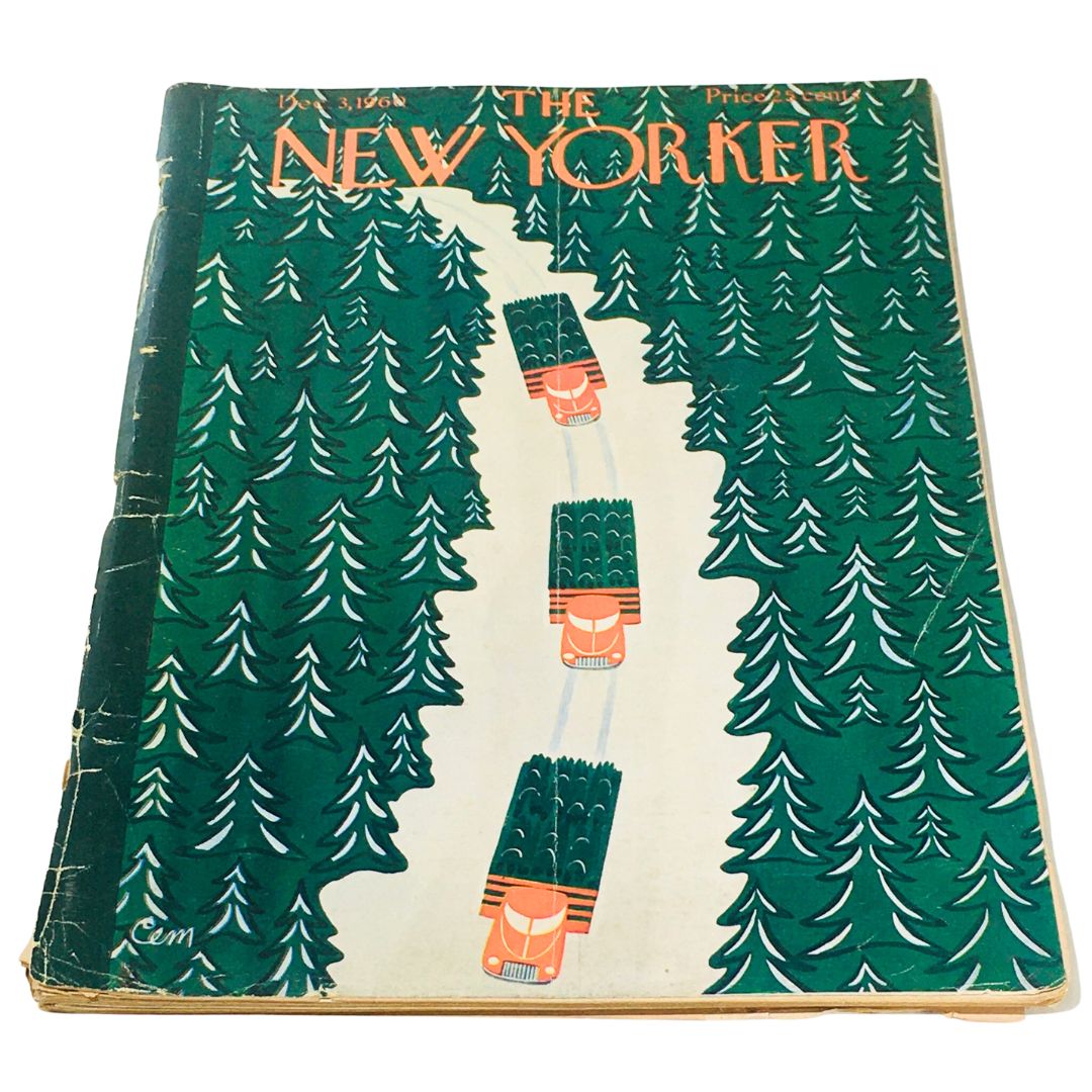 The New Yorker: December 3 1960 Full Magazine/Theme Cover Charles E. Martin