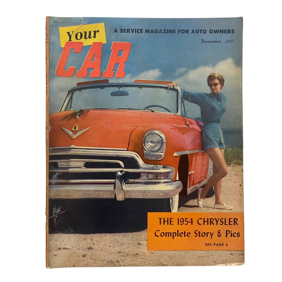 VTG Your Car Magazine December 1953 Vol 1 No. 3 The 1954 Chrysler Story No Label