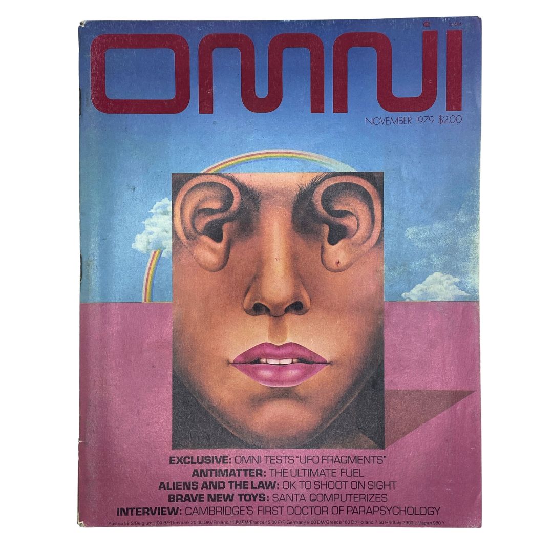 VTG Omni Magazine November 1979 Antimatter The Ultimate Fuel No Label