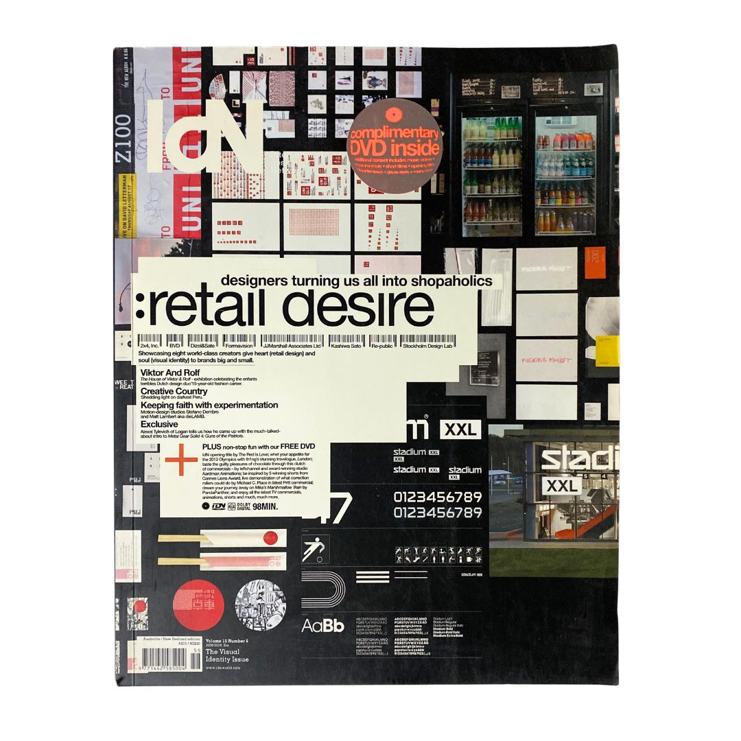 IdN Magazine 2008/2009 Vol 15 No. 6 Design the Retail Revolution No Label