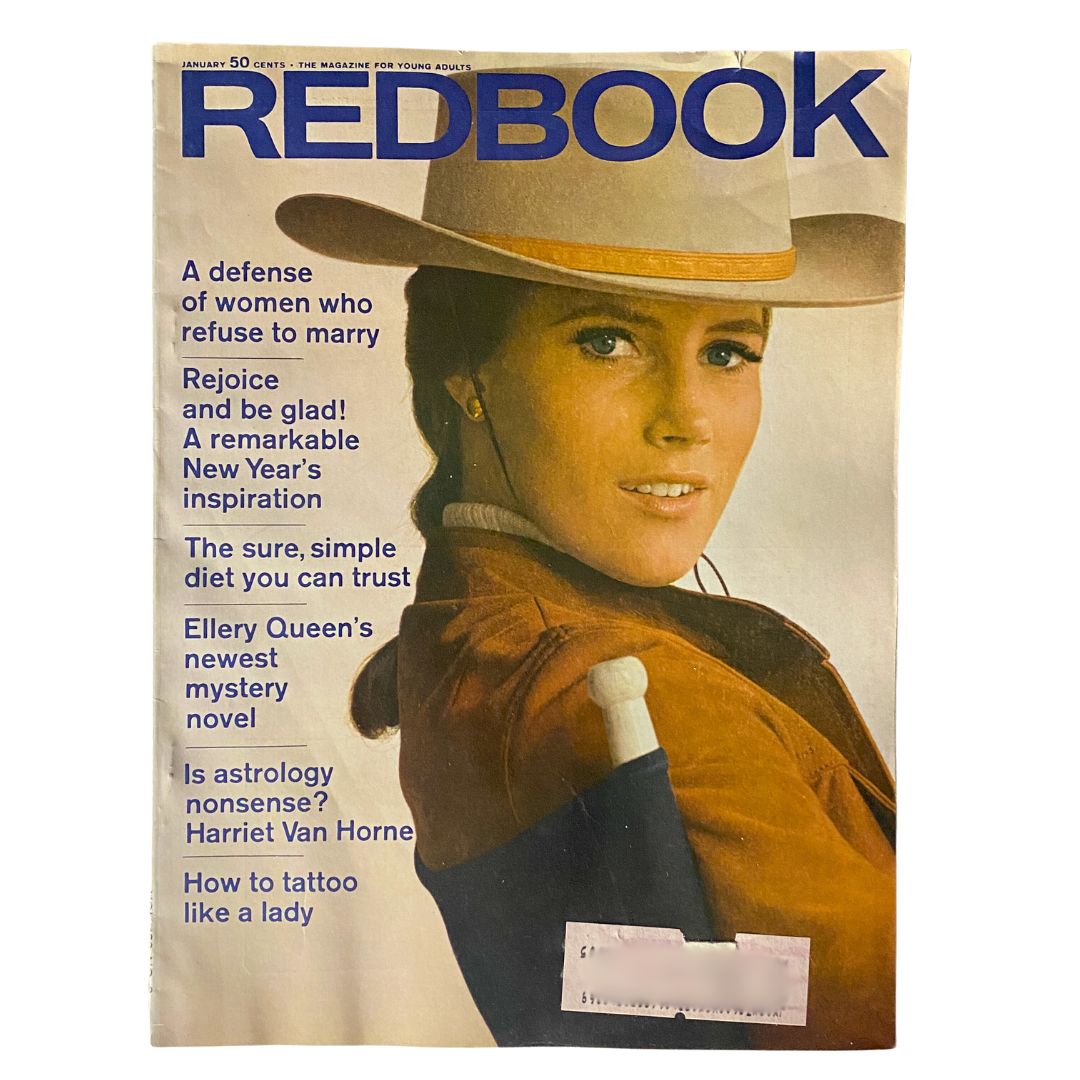 VTG Redbook Magazine January 1968 Vol 130 No. 3 Harriet Van Horne