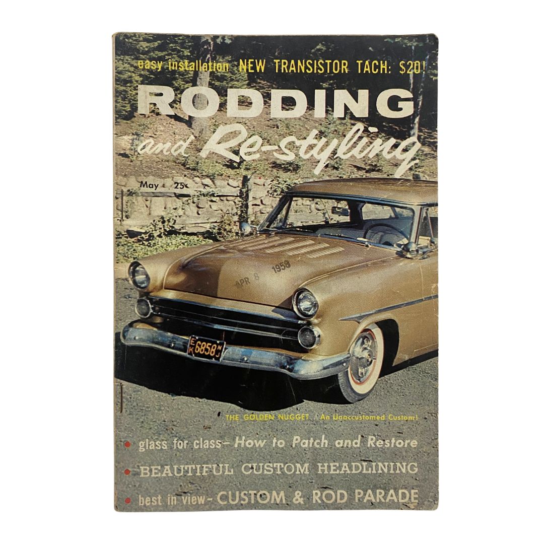 VTG Rodding & Re-Styling Magazine May 1958 Golden Nugget No Label