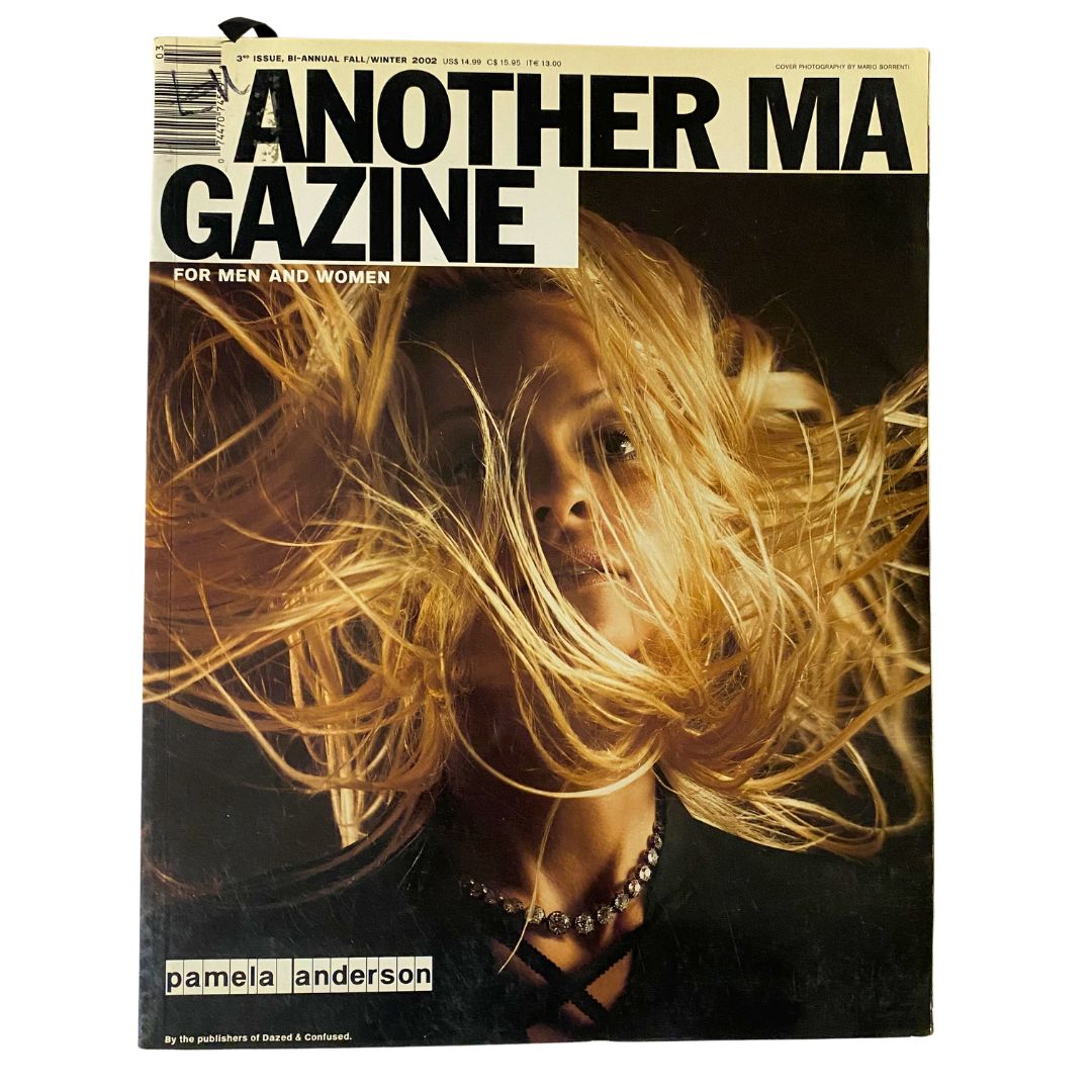 Another Magazine Fall Winter 2002 Pamela Anderson Cover No Label