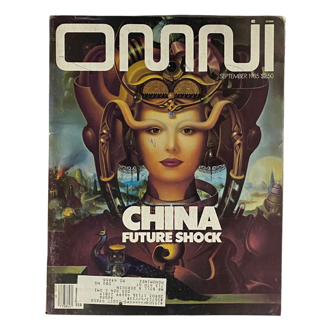 VTG Omni Magazine September 1985 Vol 7 No. 12 China Future Shock