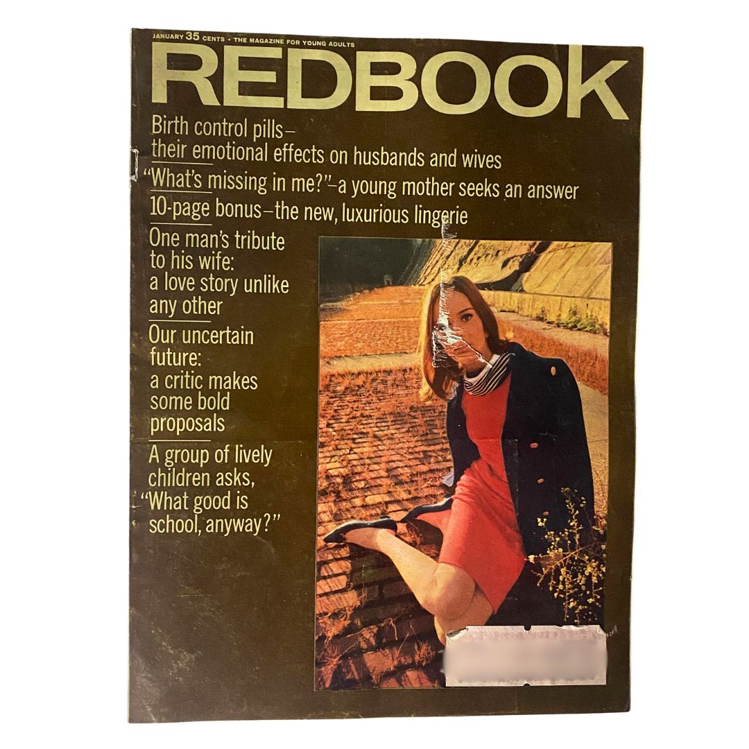 VTG Redbook Magazine January 1966 Vol 126 No. 3 Our Uncertain Future