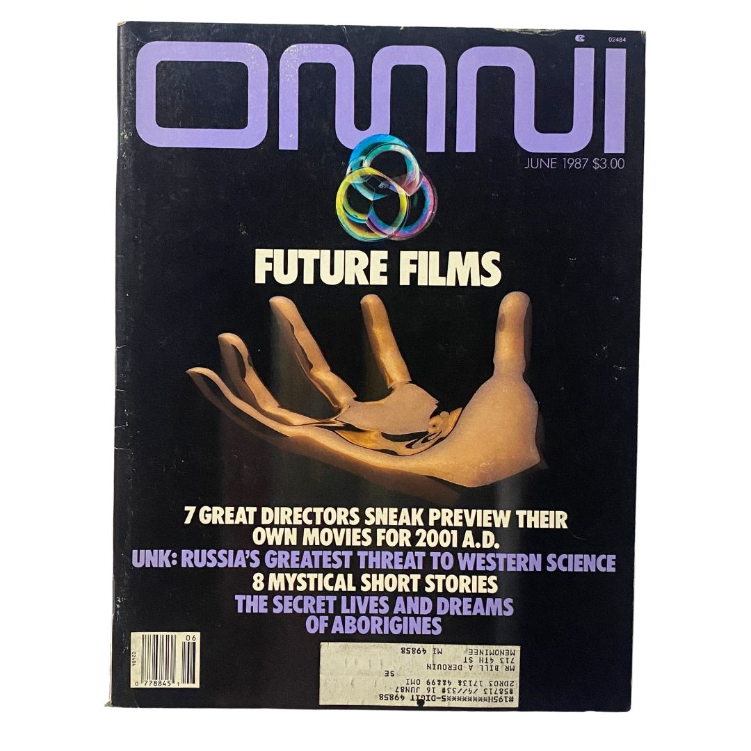 VTG Omni Magazine June 1987 UNK Russia's Greatest Threat To Western Science