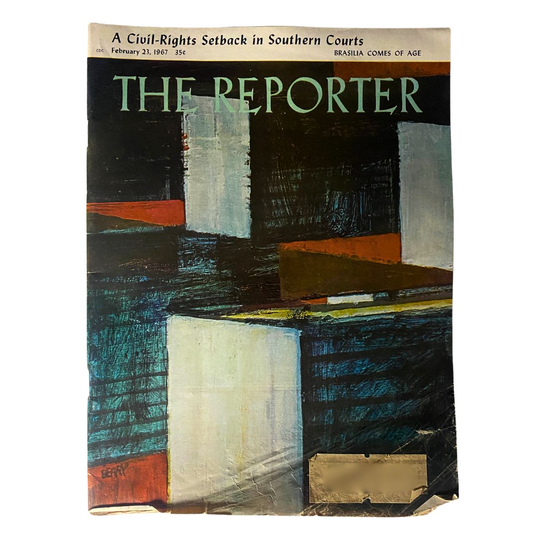 VTG The Reporter Magazine February 23 1967 Brasilia Comes of Age GD Interior