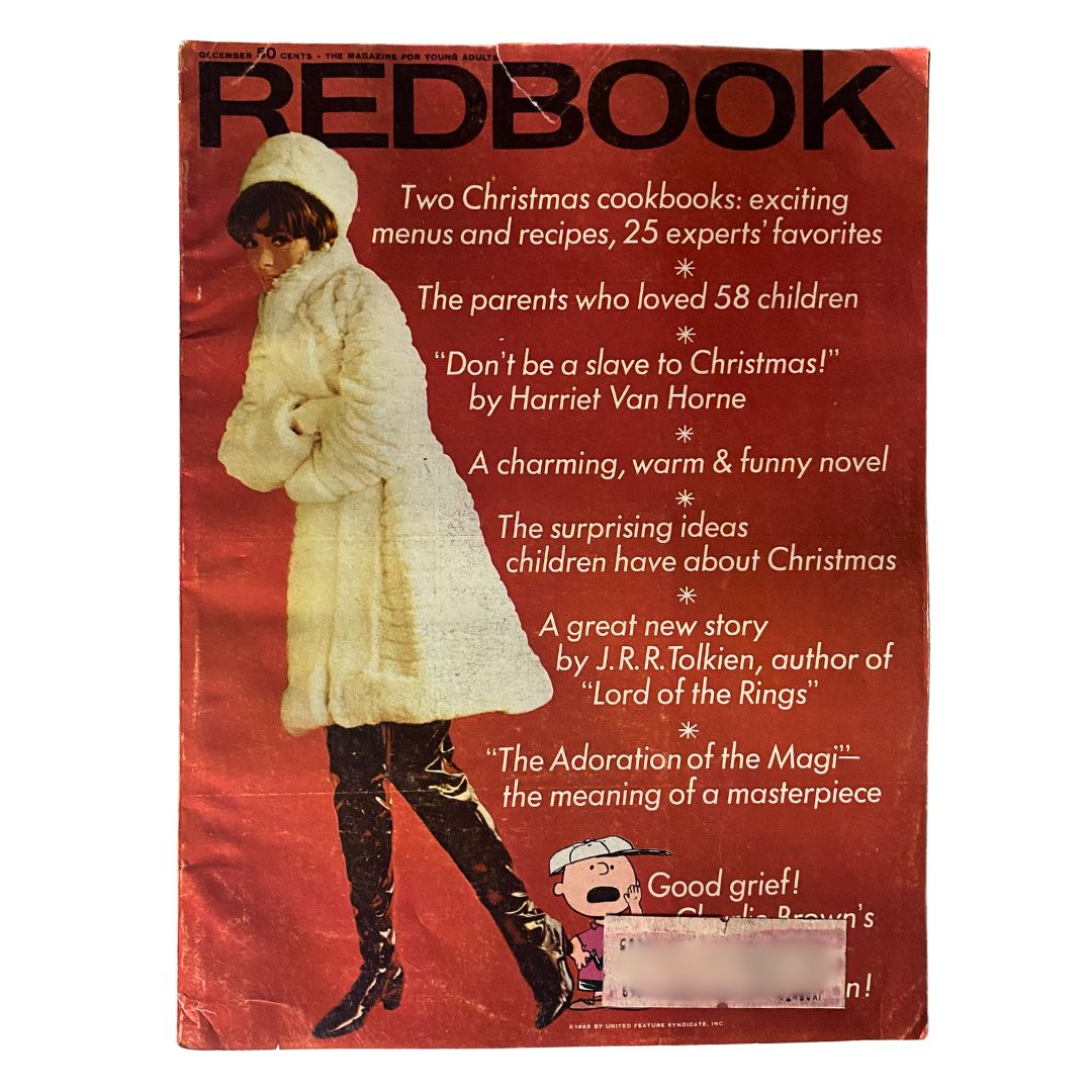 VTG Redbook Magazine December 1967 All Dressed Up for Christmas