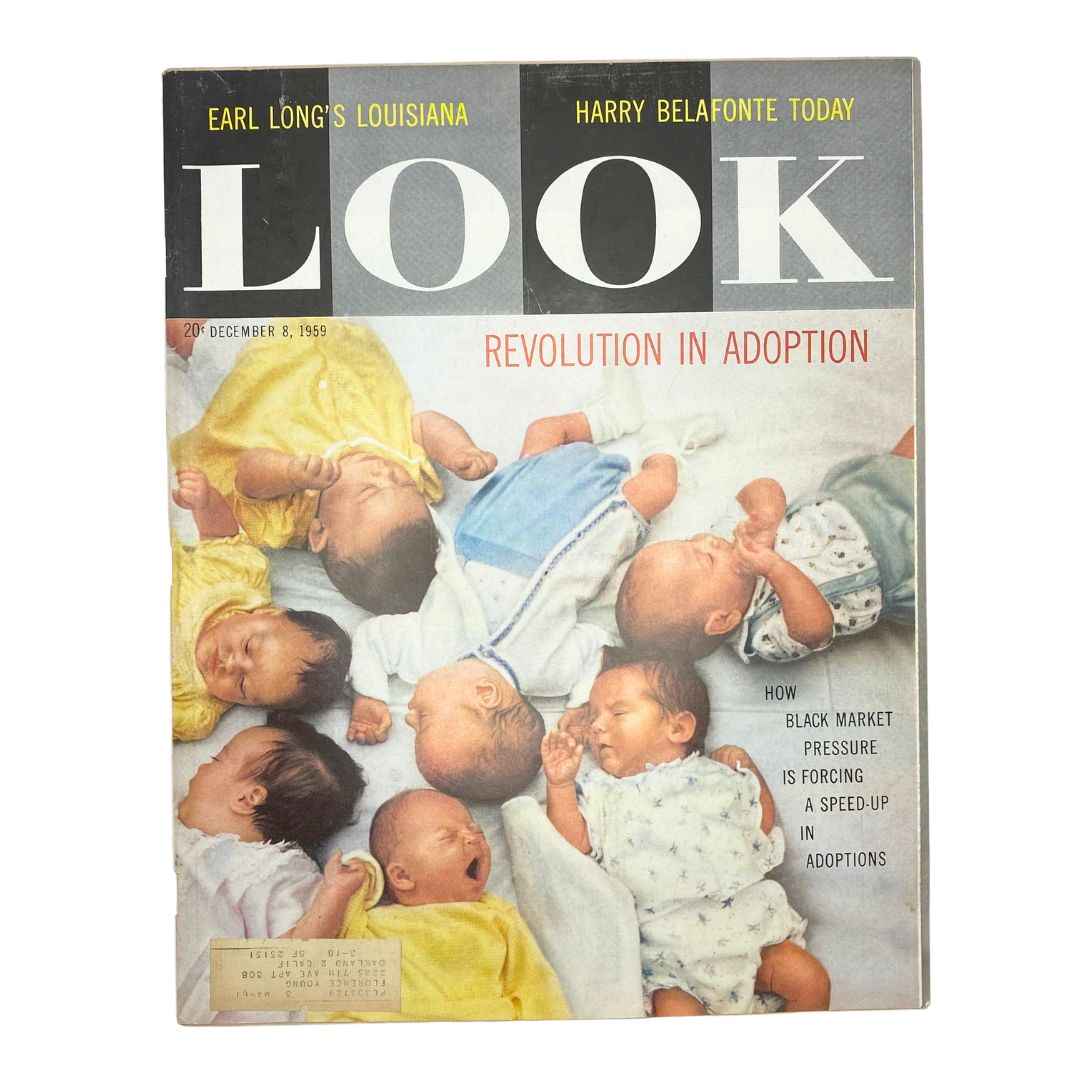 Look Magazine December 8 1959 Vol 23 No. 25 A Speed-Up in Adoptions