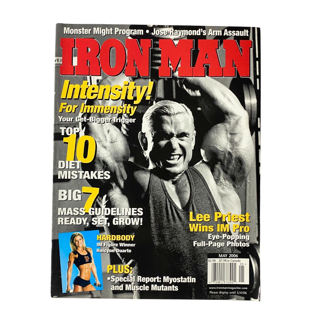 Iron Man Magazine May 2006 Vol 65 No. 5 Lee Priest Cover No Label