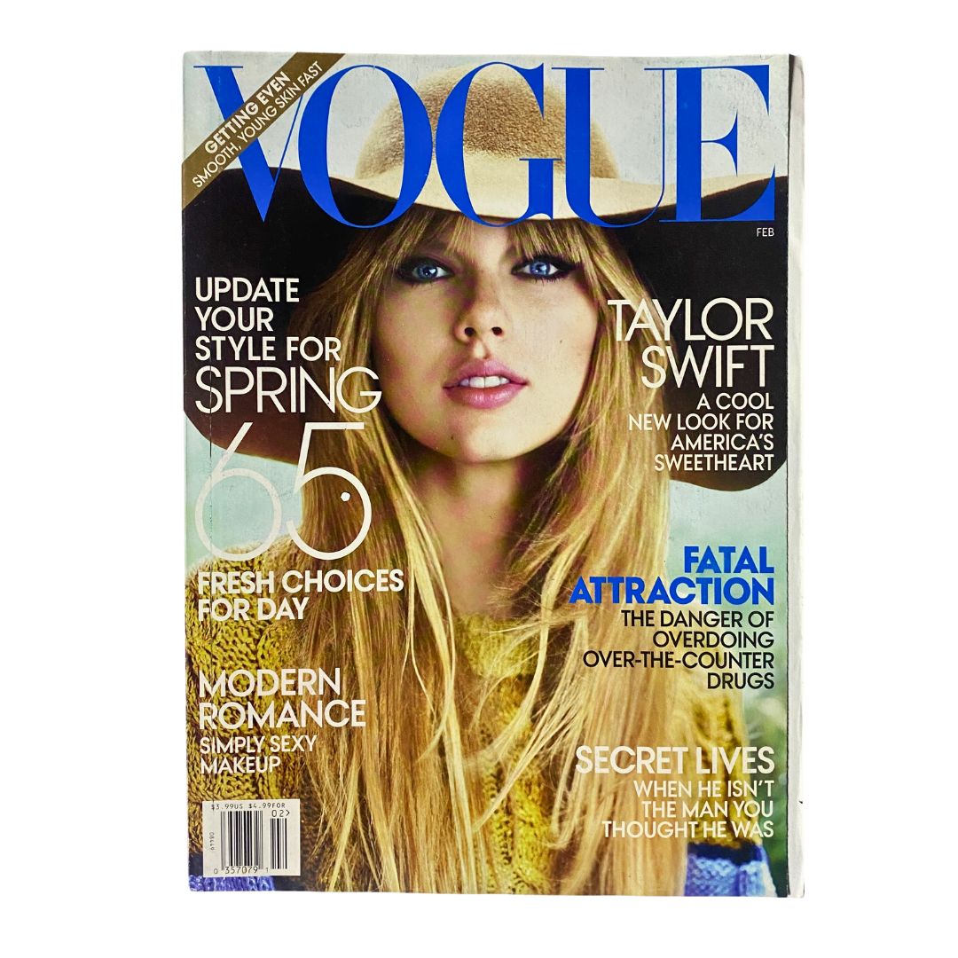 Vogue Magazine February 2012 Taylor Swift by Mario Testino No Label