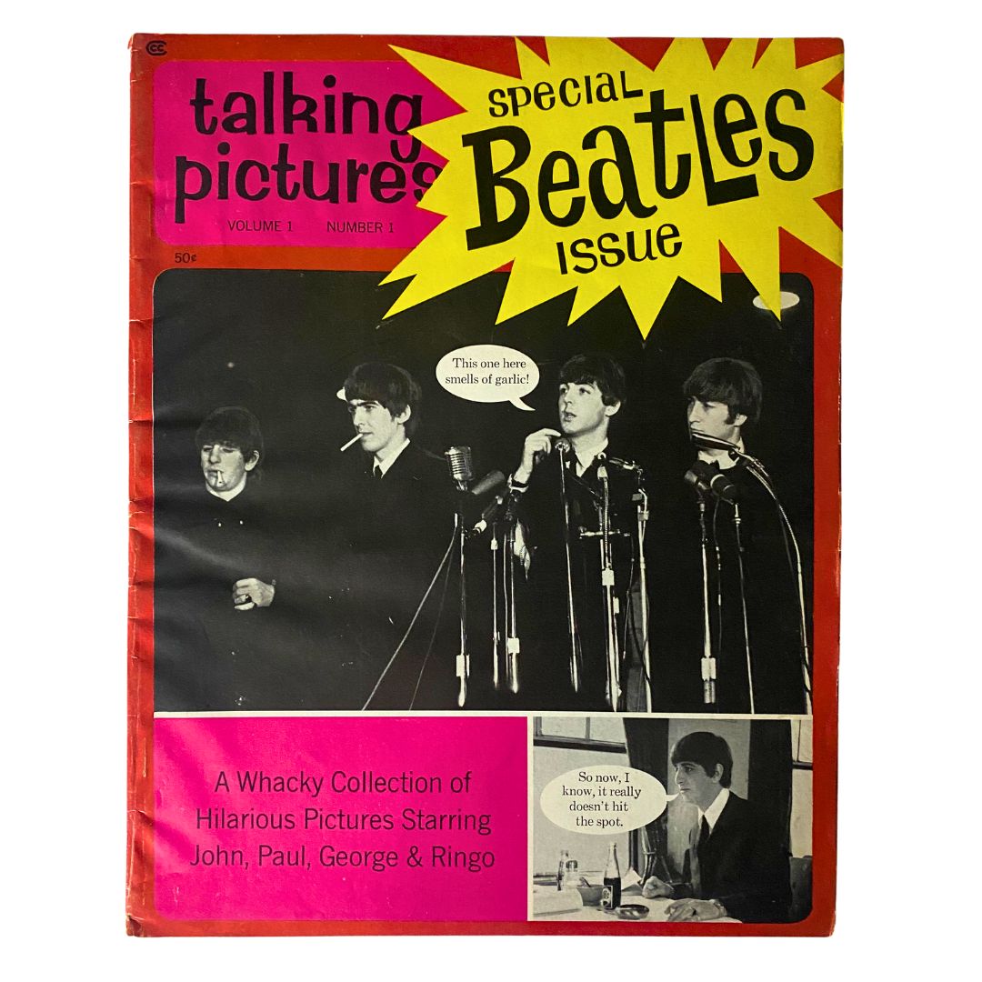 VTG Talikng Pictures Magazine 1964 Vol 1 No. 1 Special Beatles Issue No Label