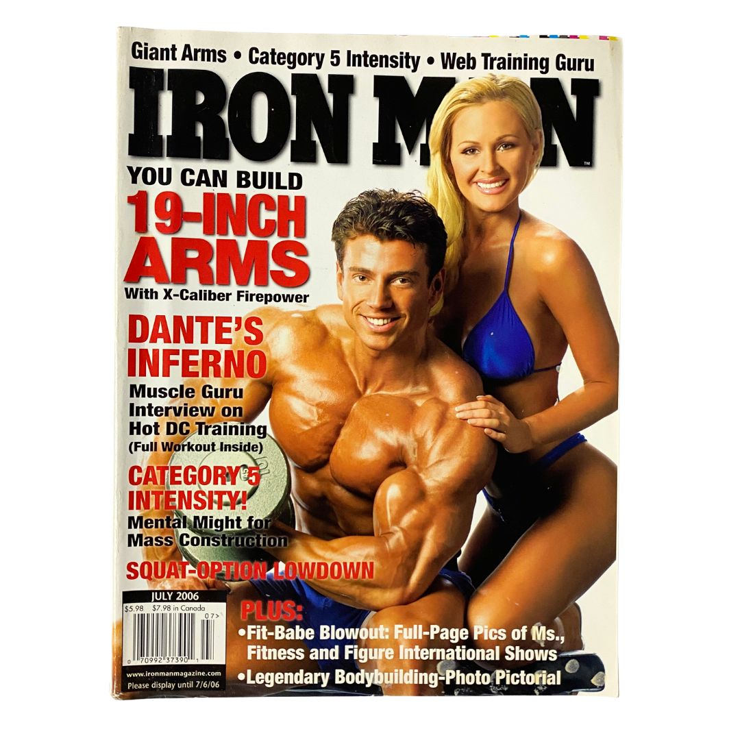 Iron Man Magazine July 2006 Vol 65 No. 7 Binais Begovic, Katie Lohmann No Label