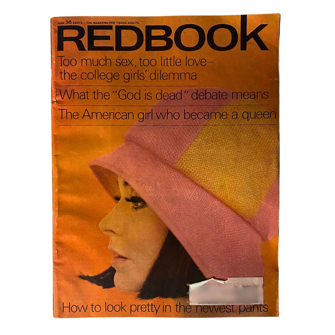 VTG Redbook Magazine June 1966 Vol 127 No. 2 American Girl Who Became a Queen