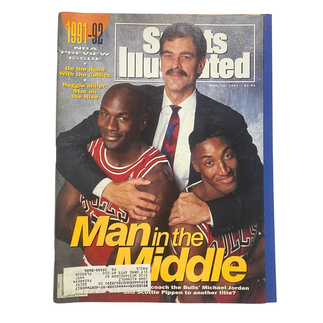 Sports Illustrated Magazine November 11 1991 Michael Jordan, Scottie Pippen