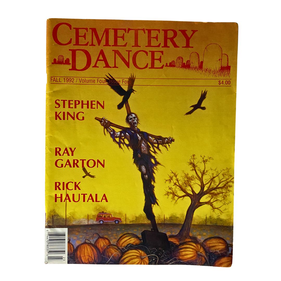 Cemetery Dance Magazine Fall 1992 Vol 4 #4 Stephen King, Ray Garton No Label