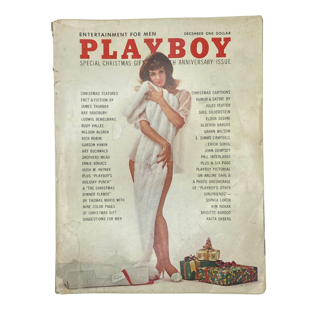 Playboy Magazine December 1962 June Cochran w Centerfold GD Interior No Label