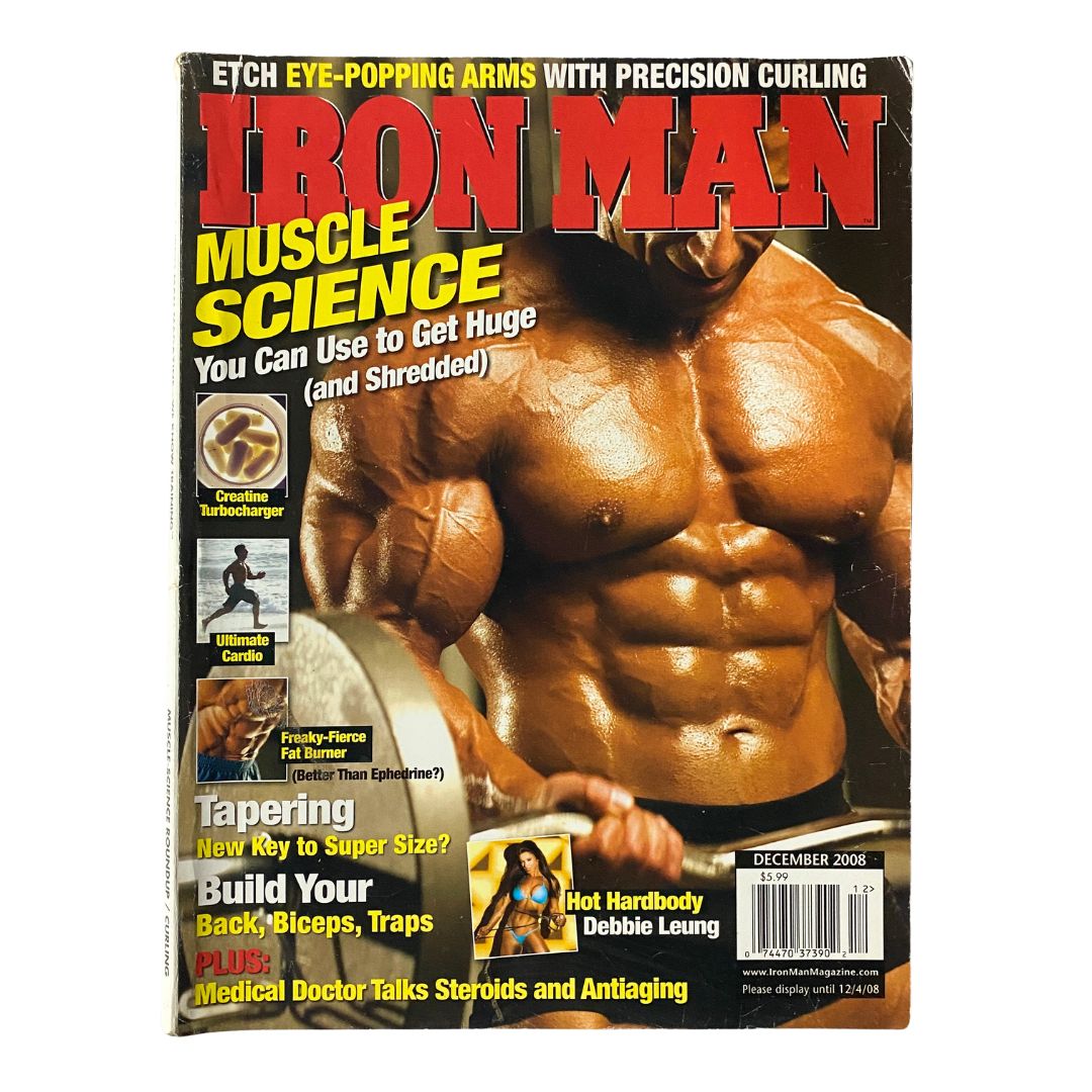 Iron Man Magazine December 2008 Vol 67 No. 12 Ahmad Ahmad Cover No Label