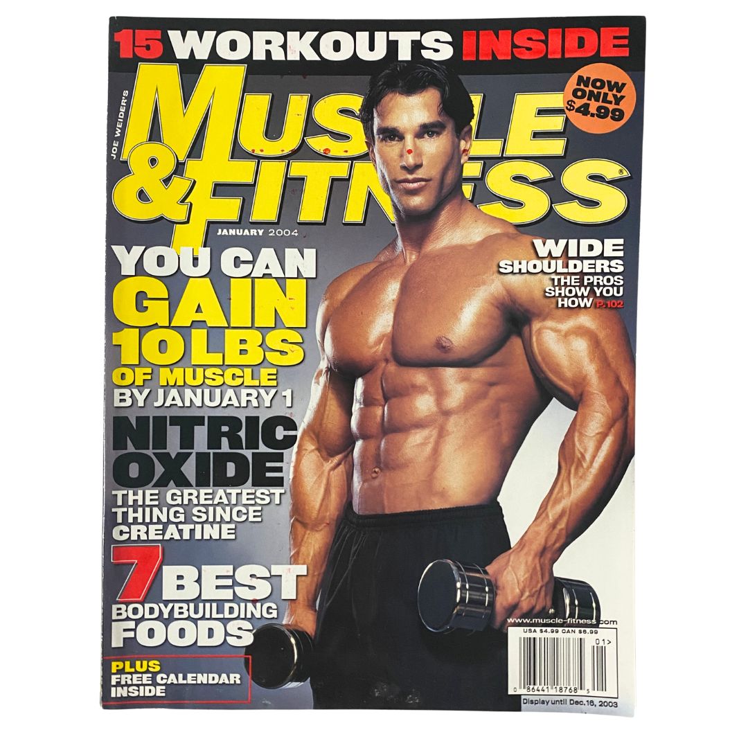 Muscle & Fitness Magazine January 2004 Vol 65 No. 1 Sagi Kalev No Label