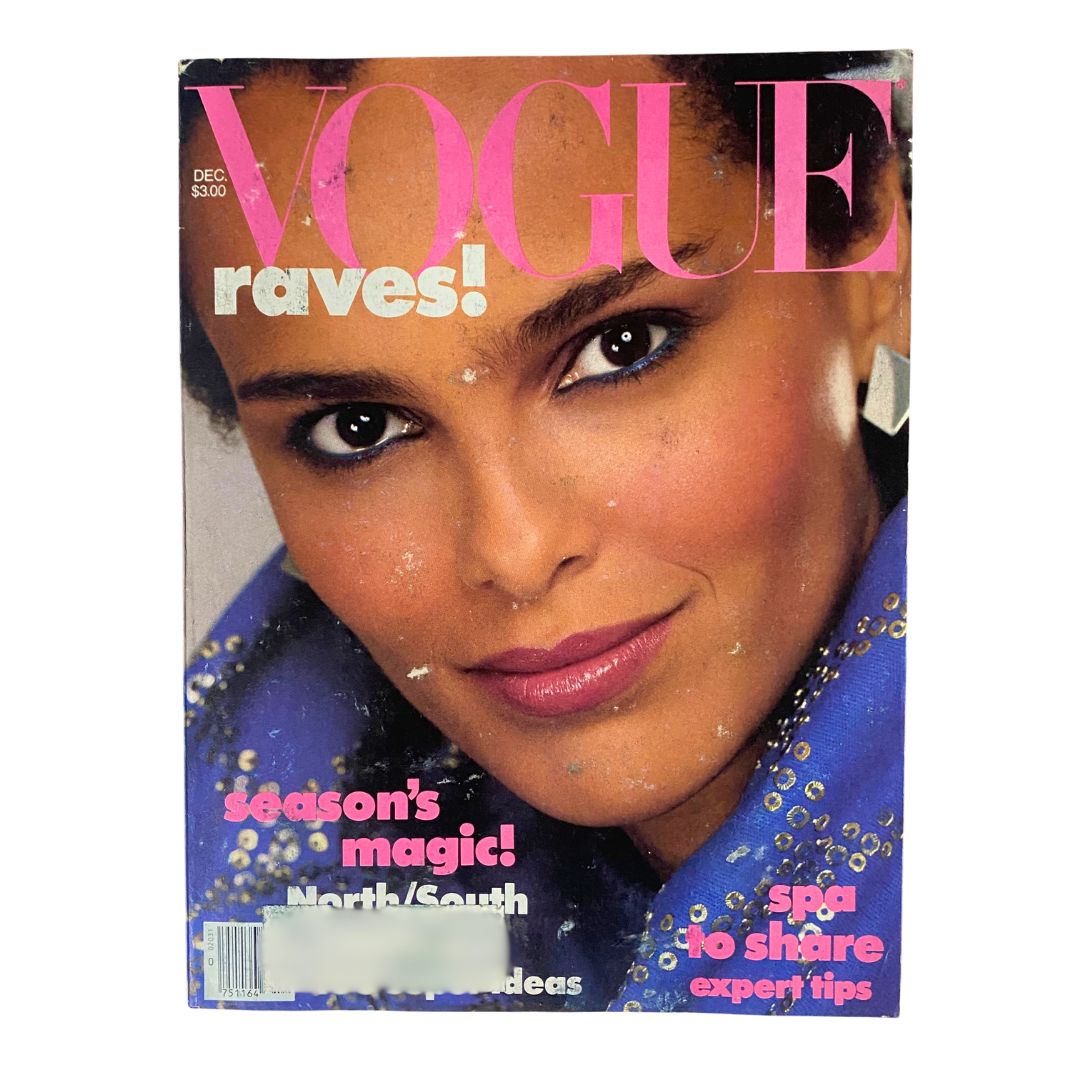 VTG Vogue Magazine December 1982 Shari Belafonte by Richard Avedon