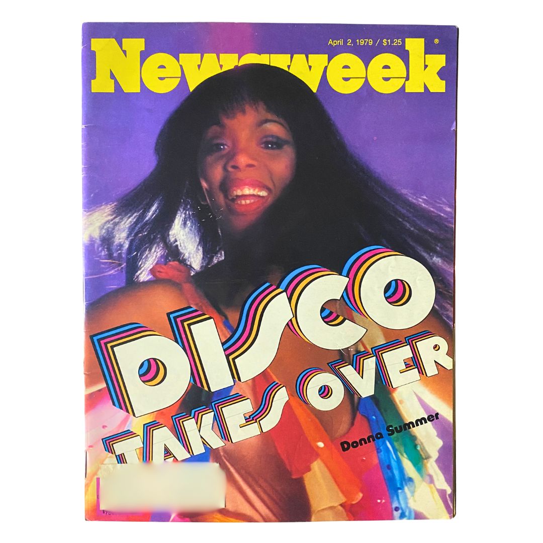 VTG Newsweek Magazine April 2 1979 Donna Summer in Disco Takes Over