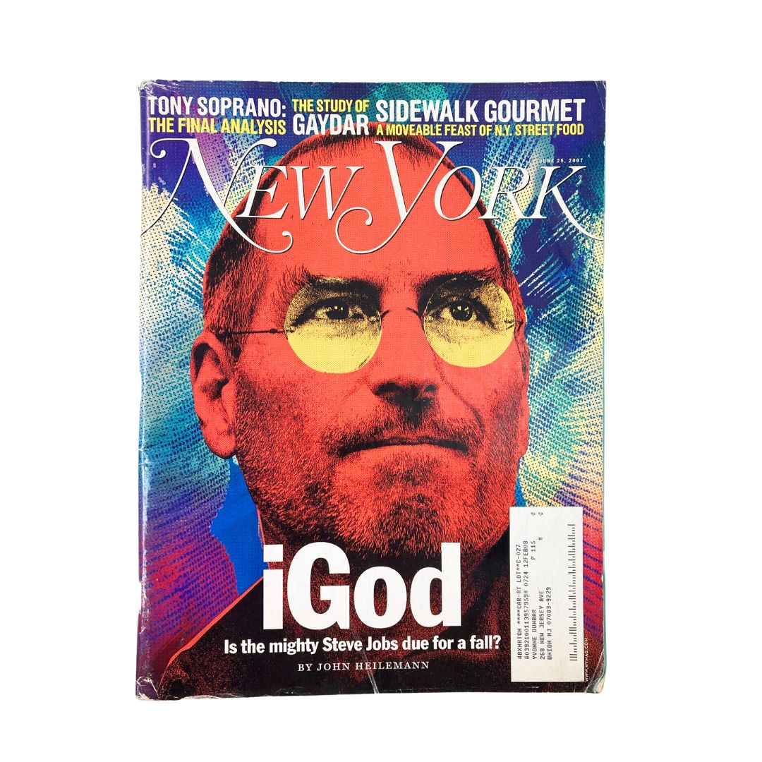 New York Magazine June 25 2007 The Mighty Steve Jobs Due For A Fall?