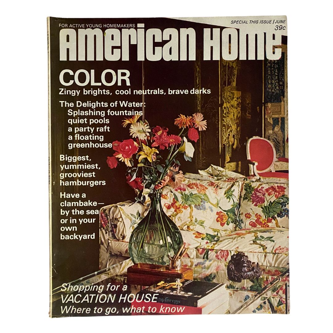 VTG American Home Magazine June 1968 The Darks by Paul Krauss No Label