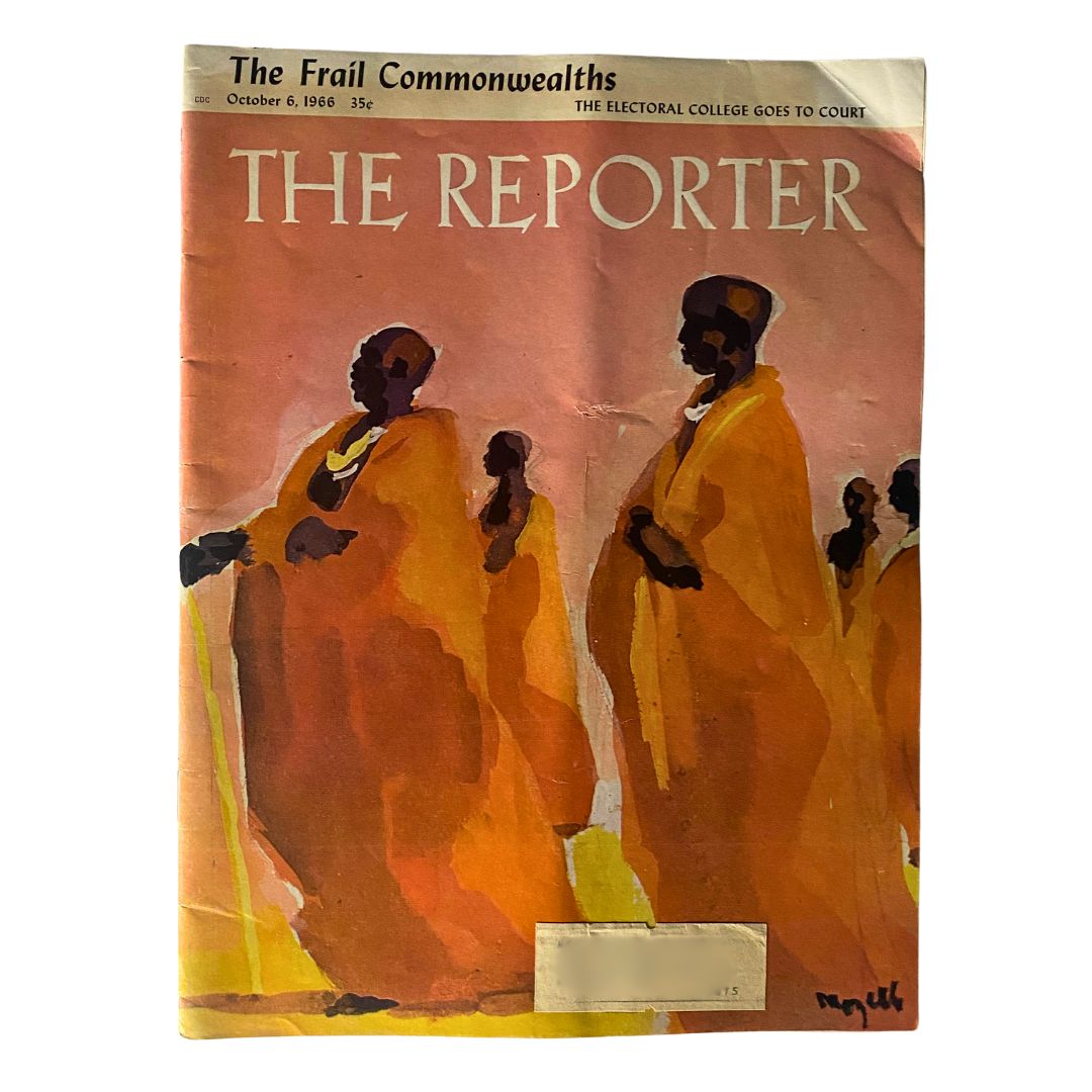 VTG The Reporter Magazine October 6 1966 The Frail Commonwealths