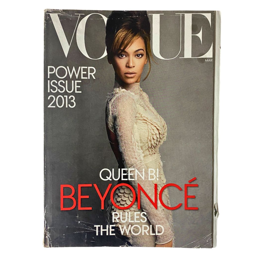 Vogue Magazine March 2013 Beyonce Power Issue GD Interior No Label