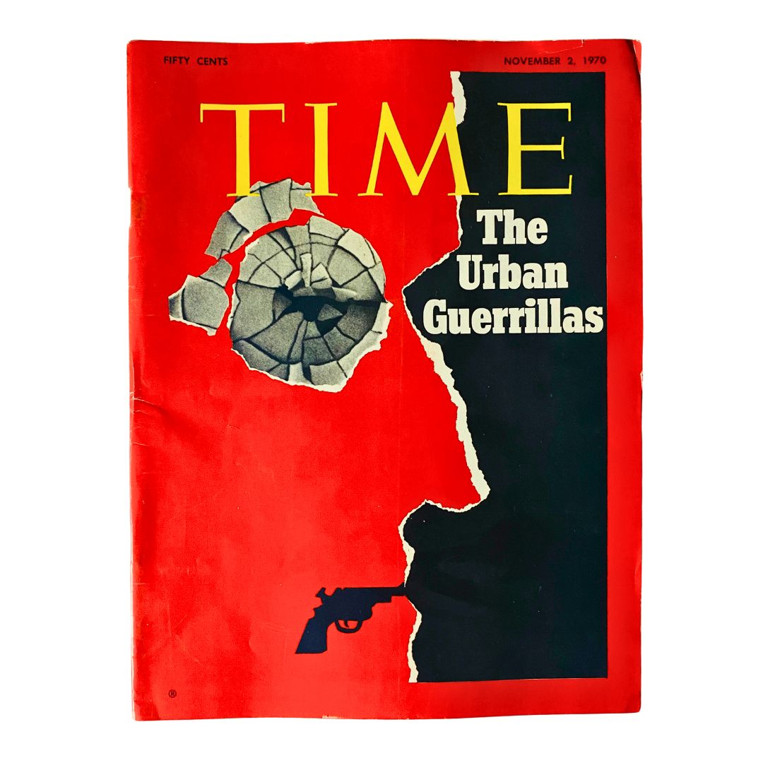 VTG Time Magazine November 2 1970 The Urban Guerillas No Label