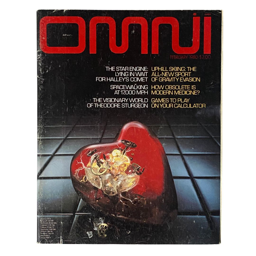 VTG Omni Magazine February 1980 Lying in Wait for Halley's Comet No Label